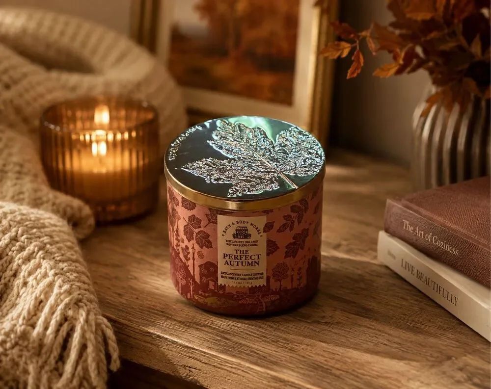 Yankee Candle Afternoon Scrapbooking 3-wick Scented Candle 14.5 oz Woody Scent